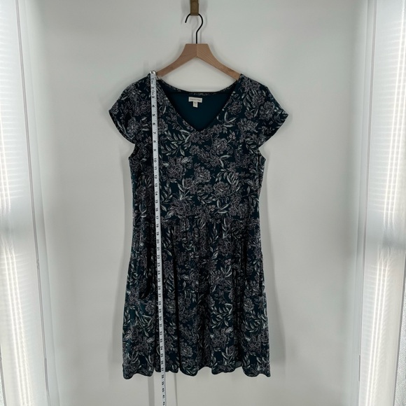 Garnet Hill Marina Crêpe Dress Size 6 - Picture 8 of 8